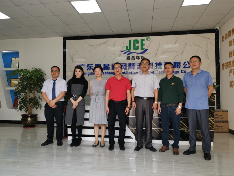 ?熱烈歡迎界內(nèi)工業(yè)大風(fēng)扇創(chuàng)始人高利親蒞臨廣東嘉昌通風(fēng)降溫科技有限公司指導(dǎo)！