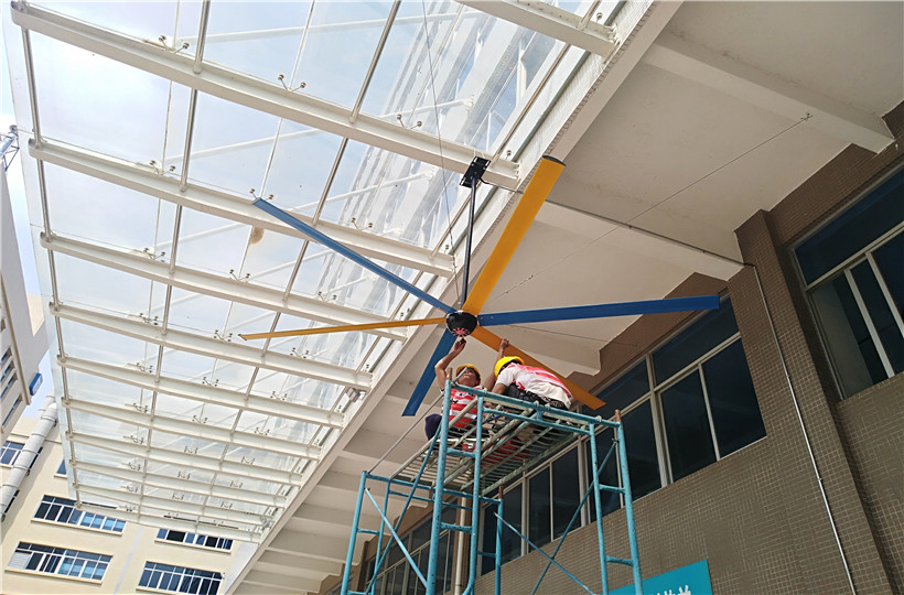 怎樣的建筑適合安裝大型節(jié)能多功能風扇