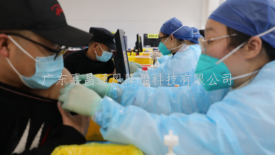 抗擊疫情，愛心捐獻，嘉昌人在行動！  瑞泰風環(huán)?？照{移動機進駐千百個新冠疫.苗接種點！